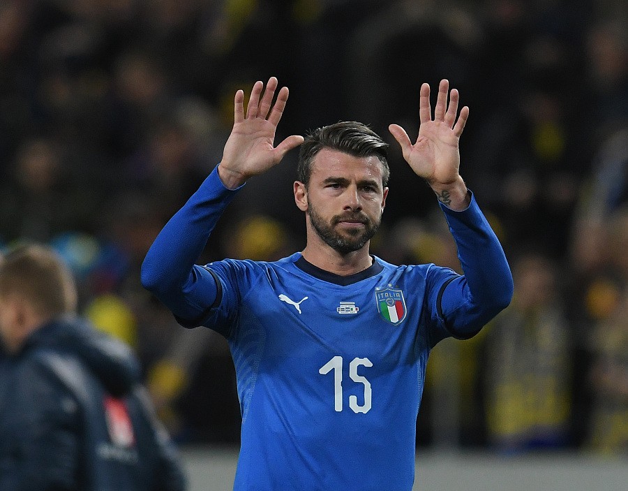 2016年欧洲杯上的巴尔扎利：意大利的防守中坚